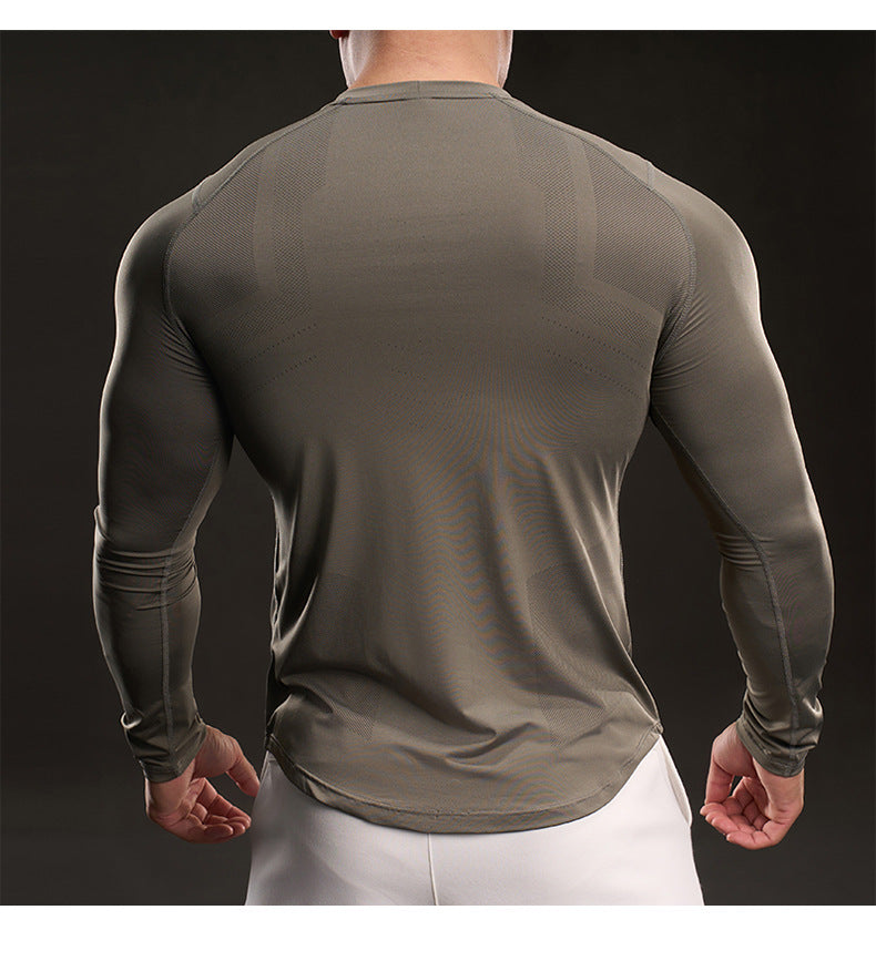 Mens Long Sleeve Training Shirt