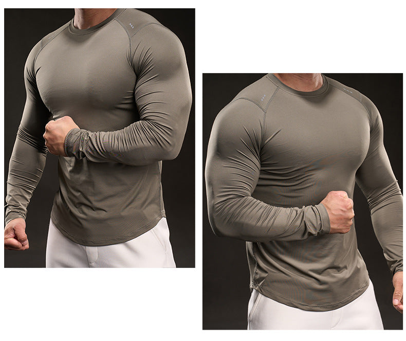 Mens Long Sleeve Training Shirt