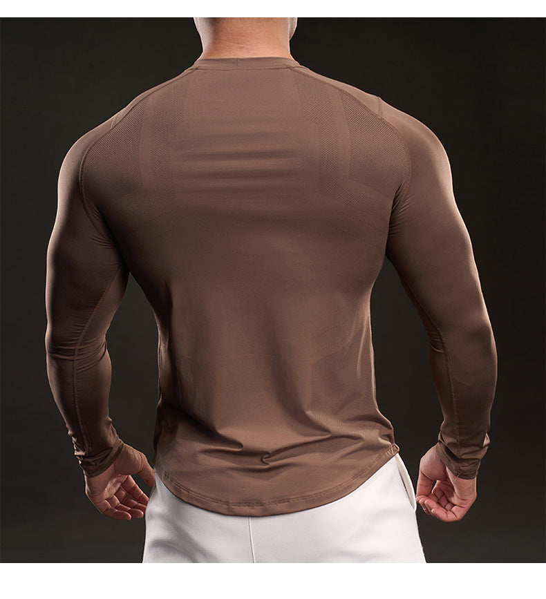 Mens Long Sleeve Training Shirt